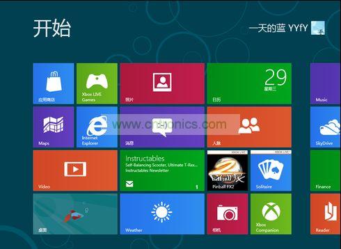 Windows 8 界面