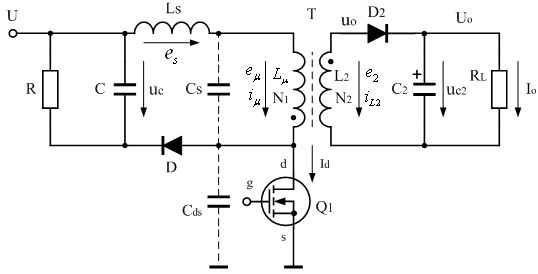 開(kāi)關(guān)電源的RCD尖峰電壓吸收電路