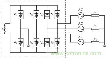 三相接地系統(tǒng)固態(tài)短路限流器主電路拓撲