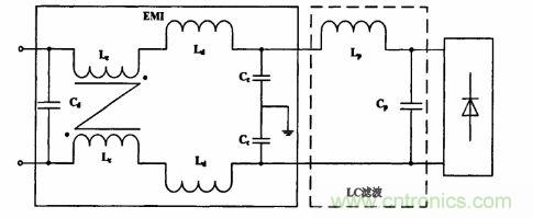 典型無(wú)源PFC電路