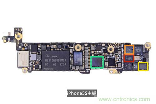 土豪金iPhone 5S拆解：內(nèi)部結(jié)構(gòu)升級，維修難度增加