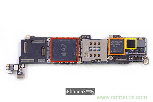 土豪金iPhone 5S拆解：內(nèi)部結(jié)構(gòu)升級，維修難度增加