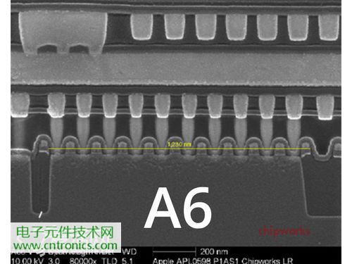 iPhone 5S芯片級(jí)拆解，顯微鏡下的A7處理器揭秘