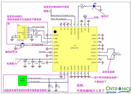 達(dá)人創(chuàng)意DIY：無線2.4G音頻收發(fā)器