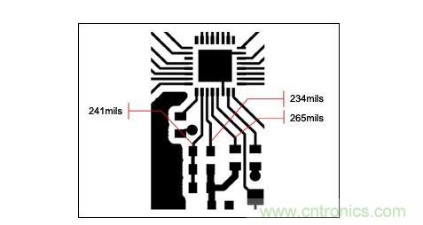 一個(gè)緊湊的PCB布局，寄生效應(yīng)會(huì)對(duì)電路產(chǎn)生影響。