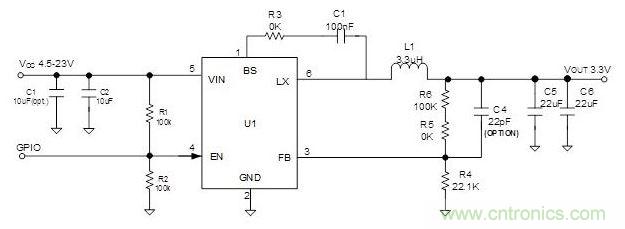 Figure.2 EV5413-DB設(shè)計原理圖