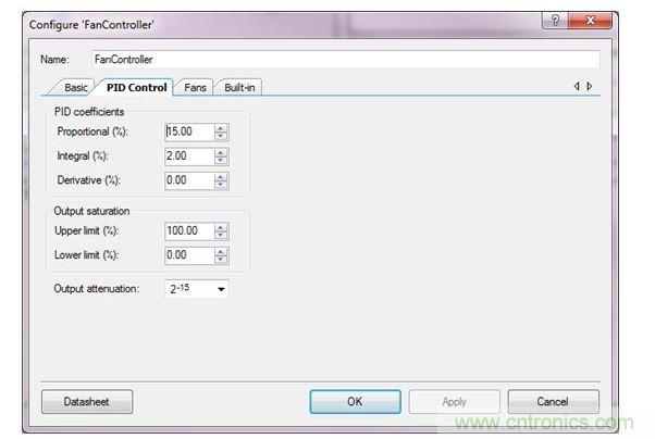 用于PSoC 3、PSoC 4與PSoC 5設(shè)計(jì)的PSoC Creator風(fēng)扇控制器設(shè)計(jì)向?qū)? width=