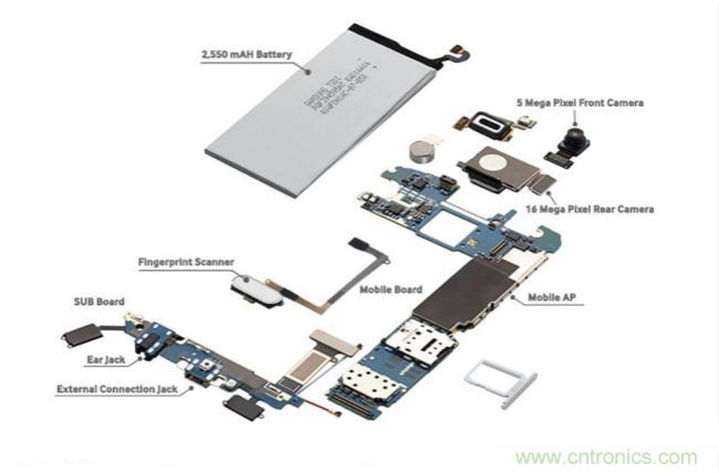 拆解三星Galaxy S6/S6 Edge，網(wǎng)友大呼“有料”！