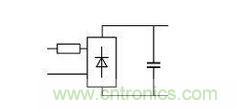 用電阻抑制上電浪涌電流