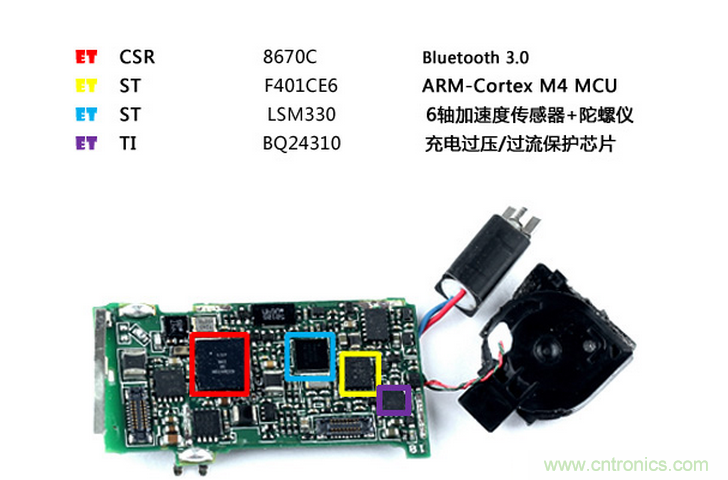 華為智能手環(huán)TalkBand B2拆解分析，時尚，輕便，觀感極好！