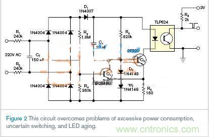 新一代LED光耦電路設(shè)計(jì)，改進(jìn)老化和能耗