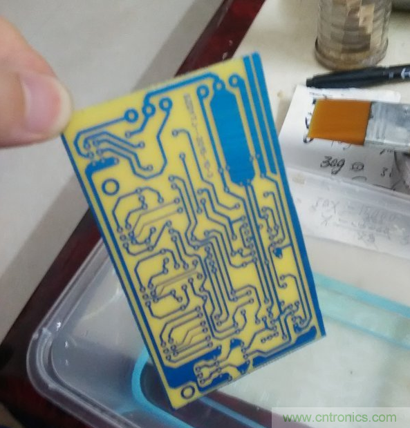 嘗試了四次PCB制作， 最后一發(fā)算是成功了