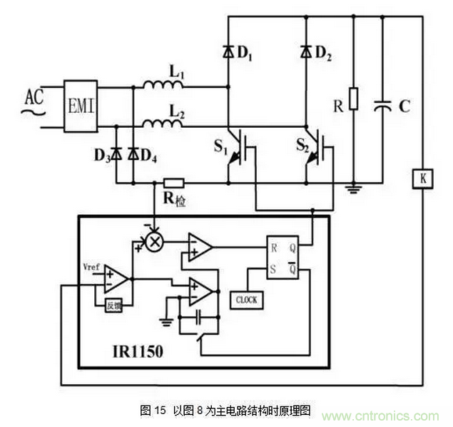 針對(duì)無橋Boost PFC電路的驗(yàn)證及EMI實(shí)例分析