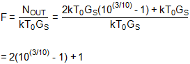 現代無線電接收機的系統(tǒng)噪聲系數分析