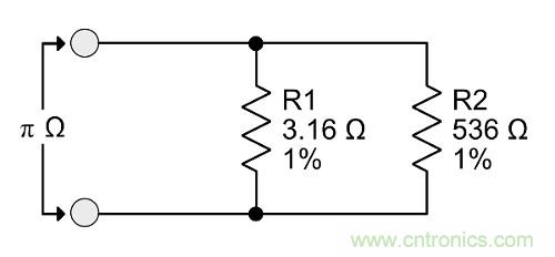 πΩ,1/(2π),eΩ等非標(biāo)準(zhǔn)電阻有哪些"妙用"？