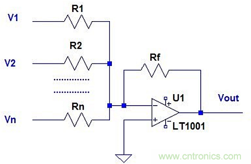 計算各種運(yùn)放電路的輸出失調(diào)