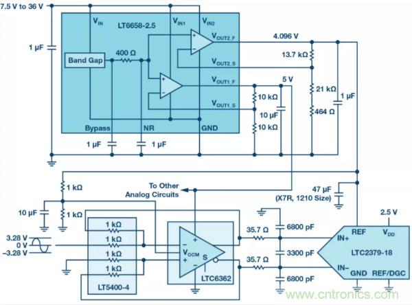 可驅動電流的高精度基準電壓源，它是這樣的……