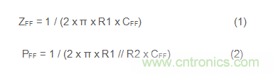 降低輸出噪聲的方法：使用前饋電容(CFF)