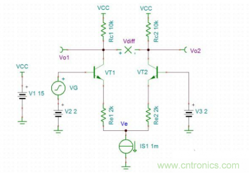 詳解差分放大電路原理和基礎(chǔ)知識