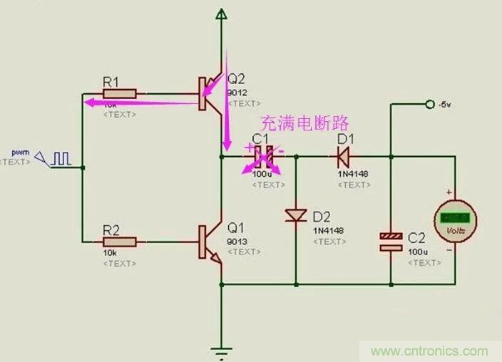 負(fù)壓是怎么產(chǎn)生的？附電路詳細(xì)分析