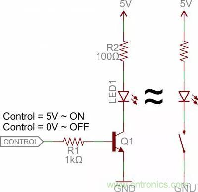 利用三極管設(shè)計開關(guān)電路