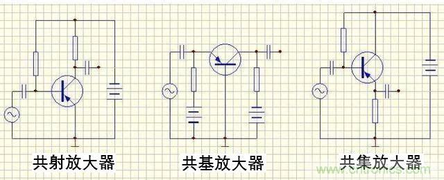 什么是共集、共基、共射放大器？如何分辨3類放大器