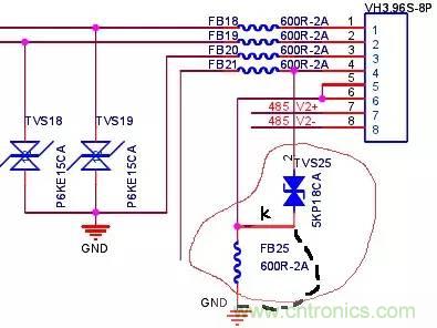 TVS-壓敏電阻 等保護類器件的布局問題