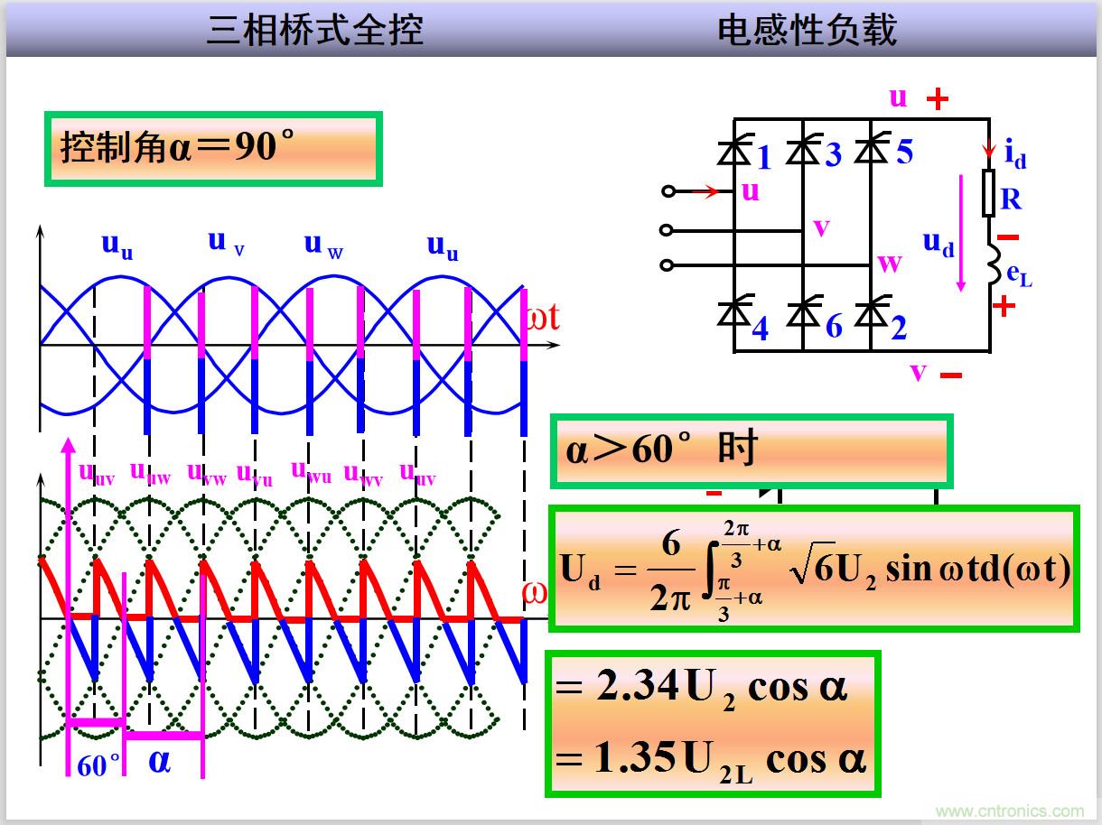 圖文講解三相整流電路的原理及計算，工程師們表示秒懂！