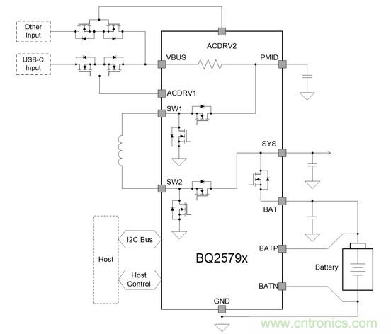 Buck-Boost集成電路提供更快的充電速度，更長的電池壽命