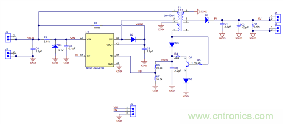 寬輸入電壓、高效率、5V&250mA輸出反激變流器設(shè)計(jì)