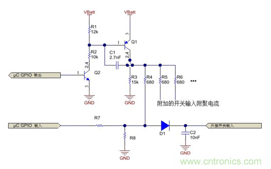 多開關(guān)檢測(cè)接口：為實(shí)現(xiàn)更小型、更高效設(shè)計(jì)集成化功能