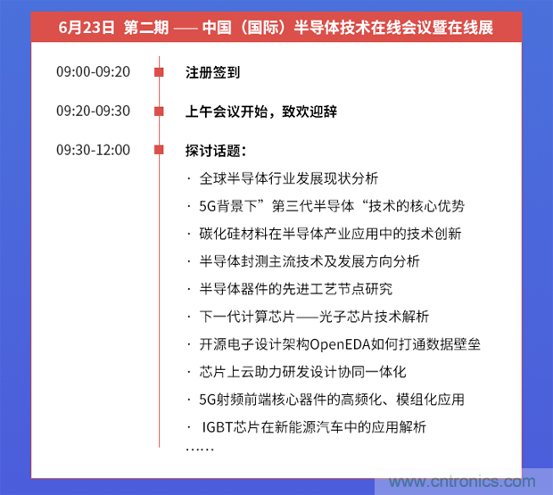 SIAC聯(lián)盟大改半導(dǎo)體產(chǎn)業(yè)格局？來(lái)中國(guó)（國(guó)際）半導(dǎo)體技術(shù)在線會(huì)議暨在線展