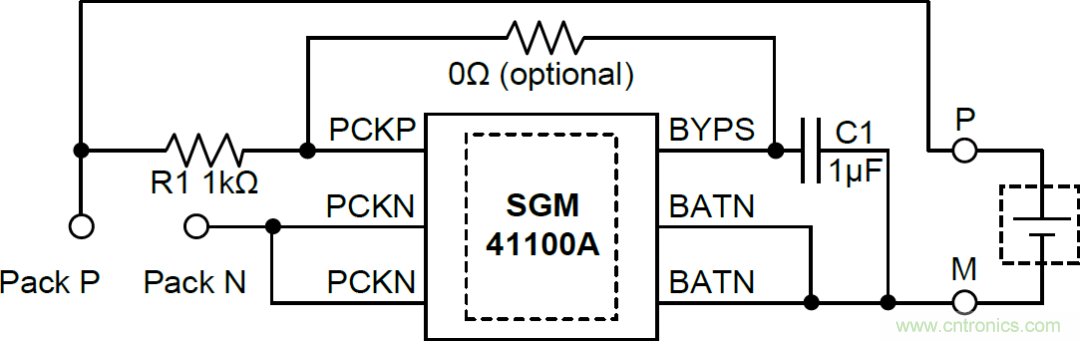 小封裝、微功耗小微電池保護(hù)器SGM41100A