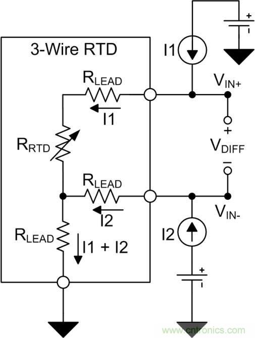 三線電阻式溫度檢測(cè)器測(cè)量系統(tǒng)中勵(lì)磁電流失配的影響 —— 第1部分