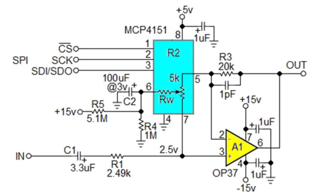 數(shù)字電位器能否代替電路中的機械電位器？