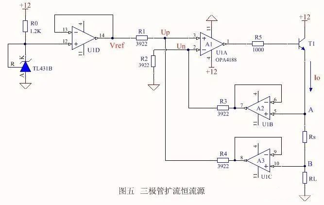 由運放和電壓調(diào)節(jié)器構(gòu)成的恒流源電路