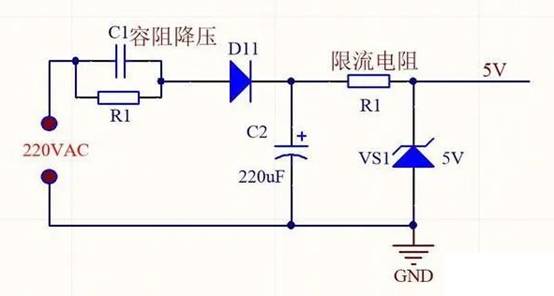 220V直接串聯(lián)電阻降壓5V能給手機(jī)充電嗎？