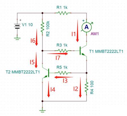 2個(gè)NPN三極管組成的恒流電路，如何工作？