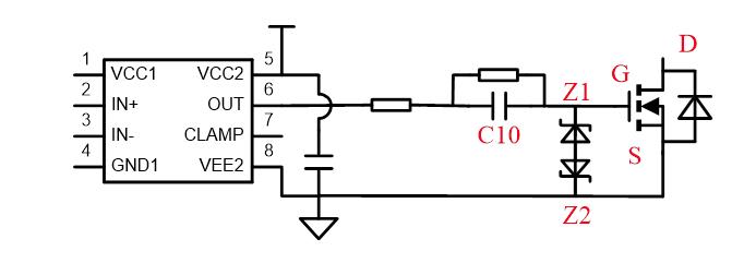 SiC MOSFET替代Si MOSFET,只有單電源正電壓時如何實現(xiàn)負壓？