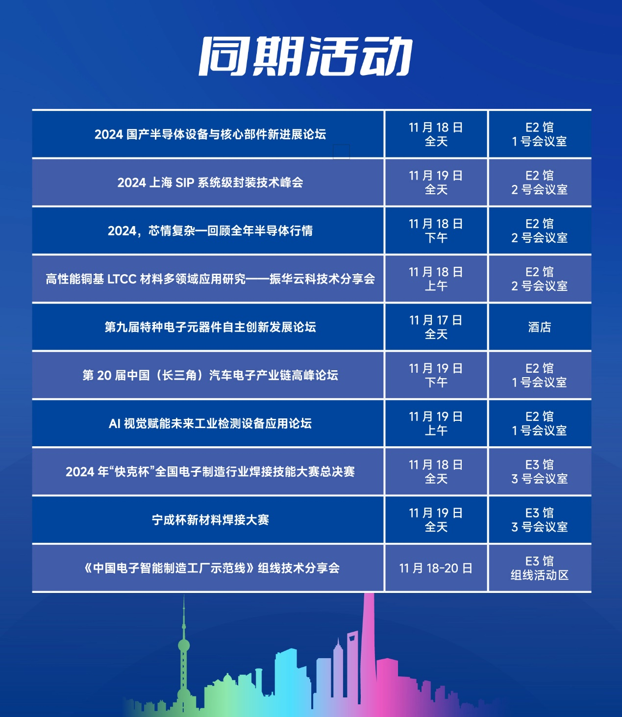 第104屆中國電子展精彩內(nèi)容搶先看，11月上海與您相約！